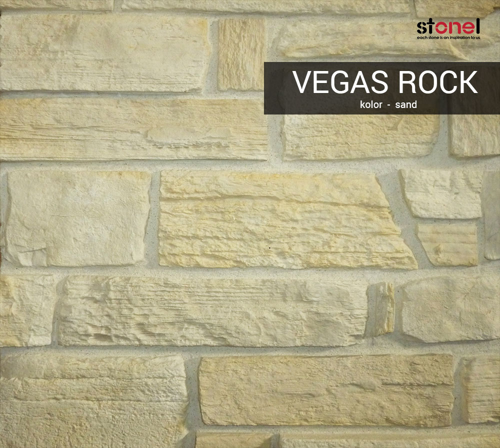 Kamień dekoracyjny VEGAS ROCK-sand
